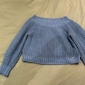 Blue Abercrombie & Fitch sweater